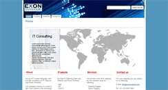 Desktop Screenshot of exonsystems.com